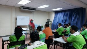 National Competency Standard(NCS) teori class with Pn Nurul Liyana